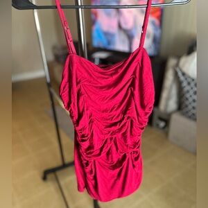 Vintage Express Red Tank Top